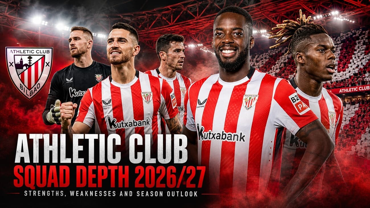 Athletic Club Squad Depth 2026-27: Strengths, Weaknesses and Season Outlook
