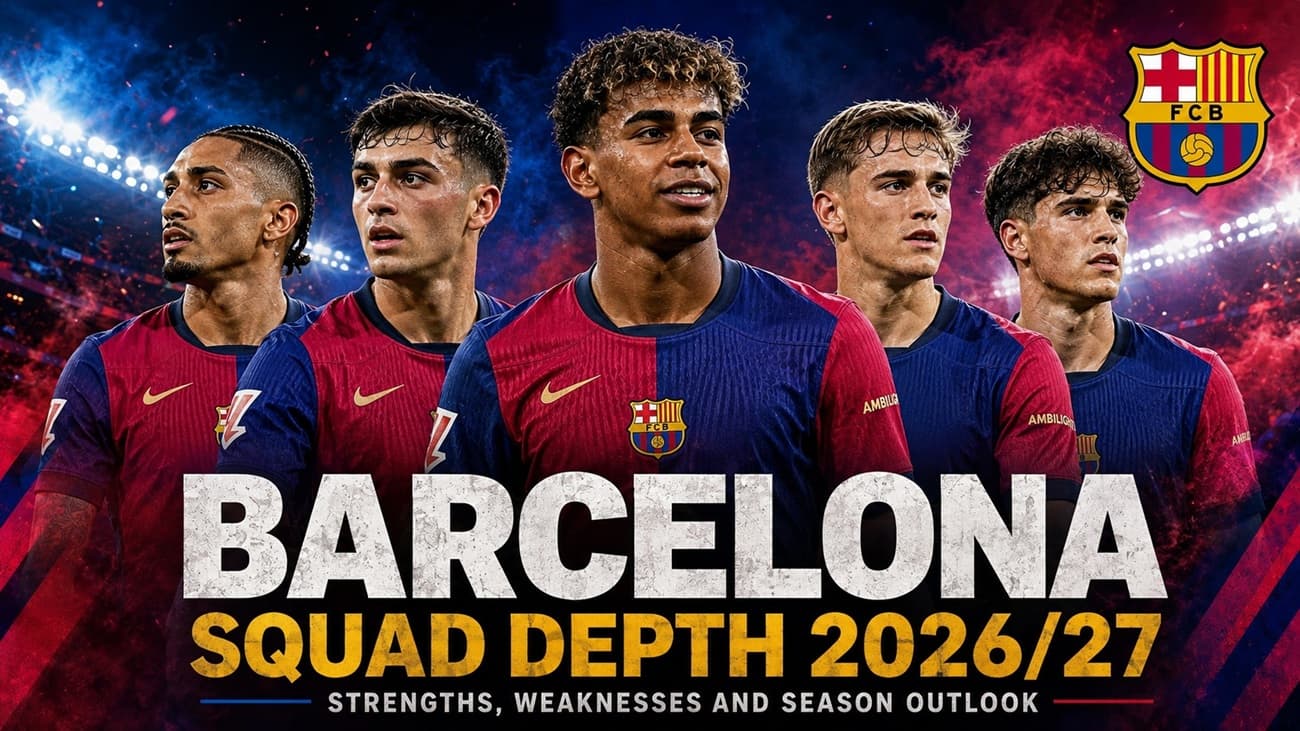 Barcelona Squad Depth 2026-27: Strengths, Weaknesses and Season Outlook