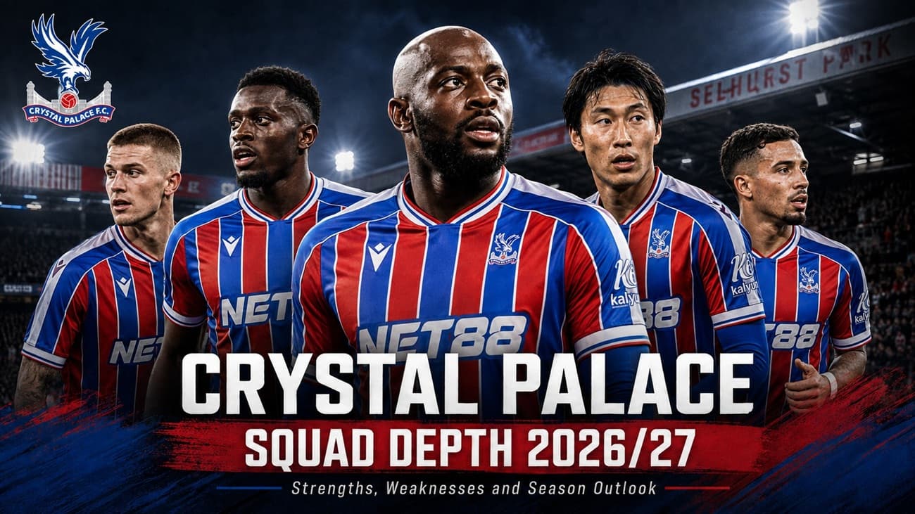 Crystal Palace Squad Depth 2026-27: Strengths, Weaknesses and Season Outlook