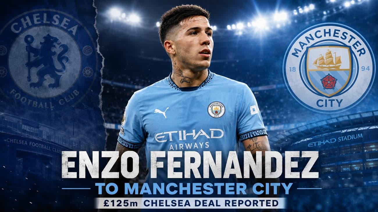 Enzo Fernandez to Manchester City Transfer Latest: £125m Chelsea Deal Reported