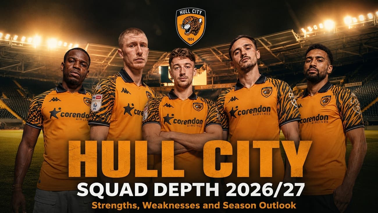 Hull City Squad Depth 2026-27: Strengths, Weaknesses and Season Outlook