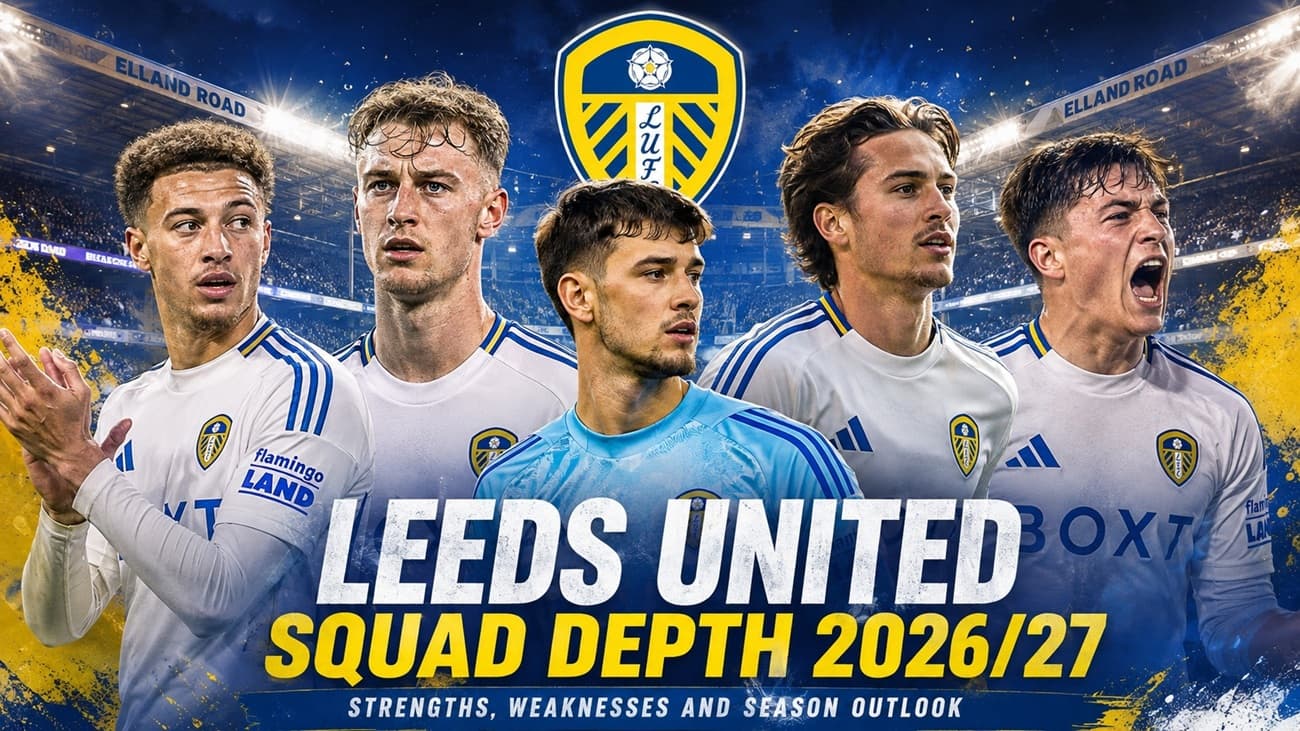 Leeds United Squad Depth 2026-27: Strengths, Weaknesses and Season Outlook