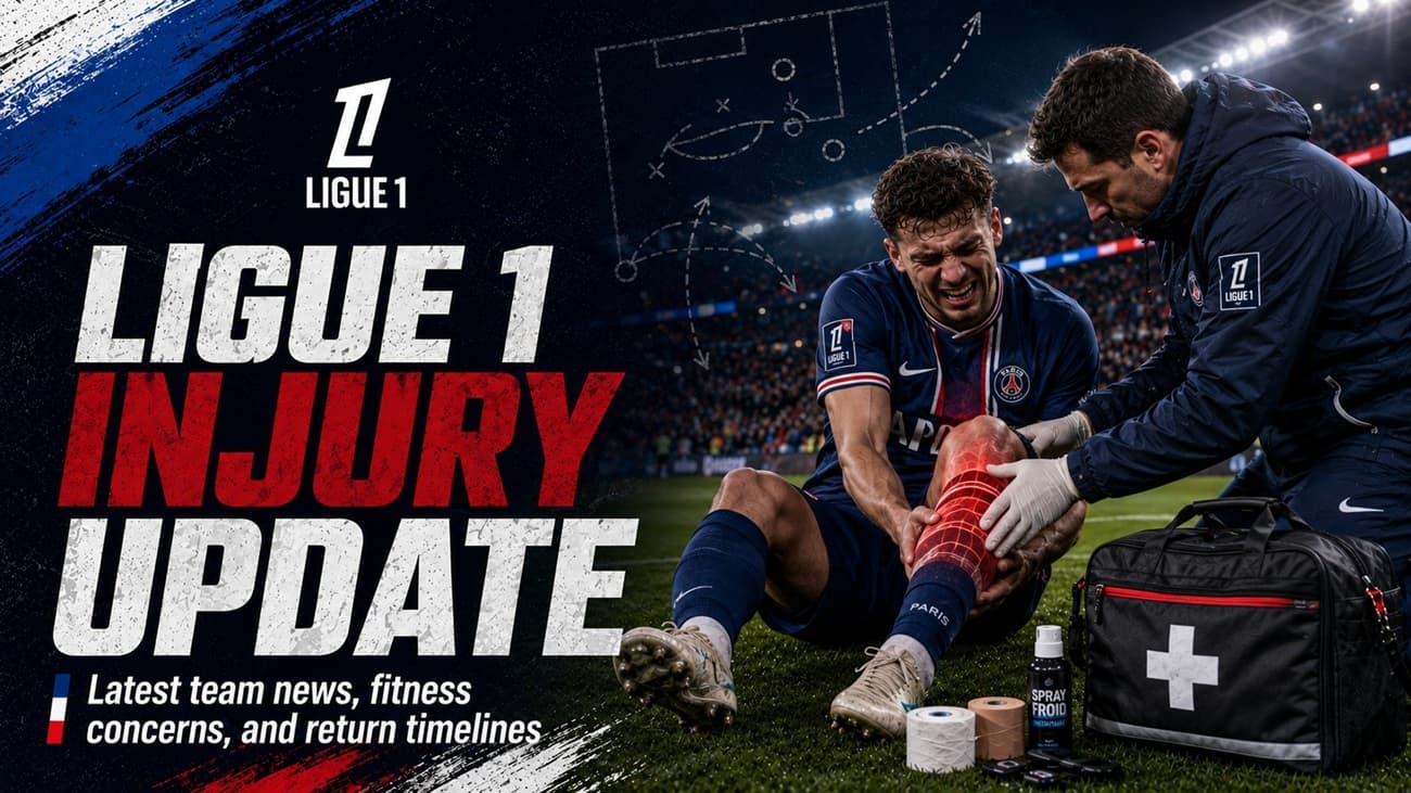Ligue 1 Injury Updates 2026/27: Latest News for All 18 Clubs