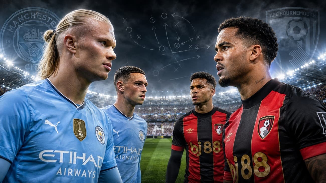 Manchester City vs AFC Bournemouth 2026-27 EPL: H2H, Last 10 Meetings, Form and Team News