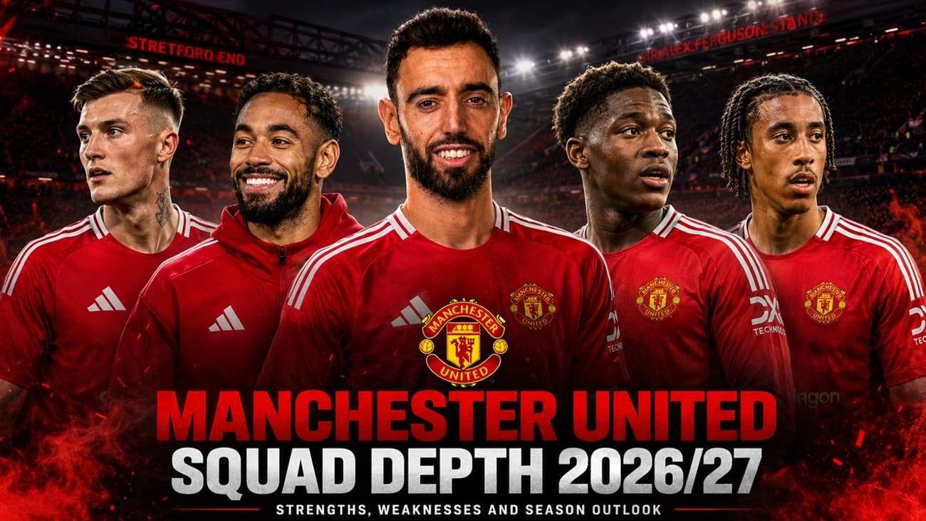 Manchester United Squad Depth 2026-27: Strengths, Weaknesses and Season Outlook