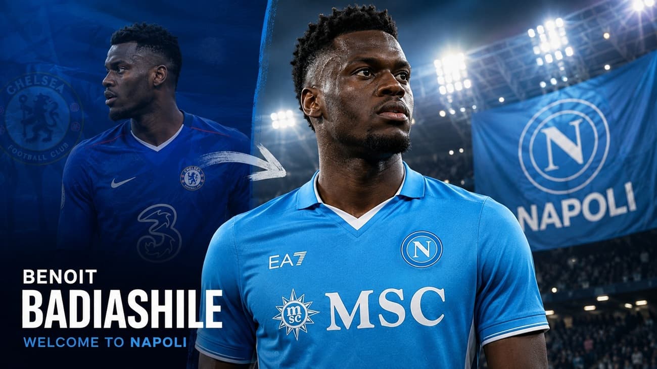 Napoli Sign Benoit Badiashile on Loan From Chelsea With Option to Buy
