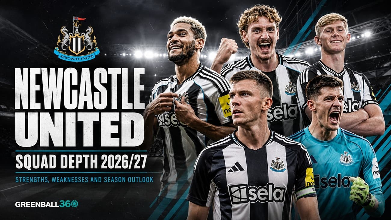 Newcastle United Squad Depth 2026-27: Strengths, Weaknesses and Season Outlook