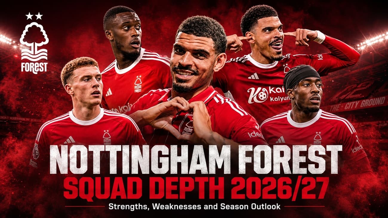 Nottingham Forest Squad Depth 2026-27: Strengths, Weaknesses and Season Outlook
