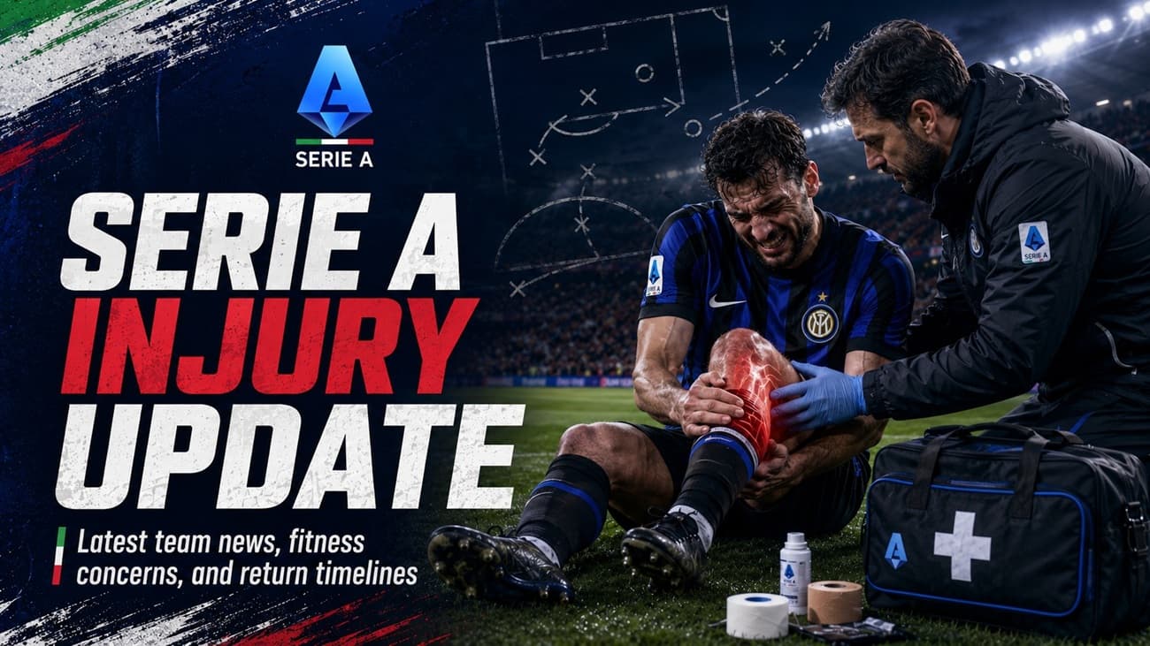Serie A Injury Updates 2026/27: Latest News for All 20 Clubs