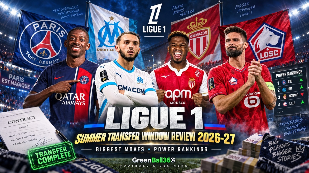 2026-27 Ligue 1 Summer Transfer Window Review & Power Rankings