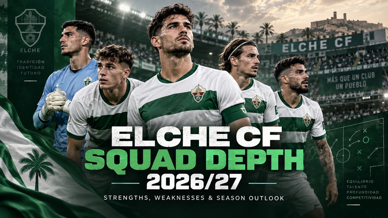 Elche CF Squad Depth 2026-27: Strengths, Weaknesses and Season Outlook