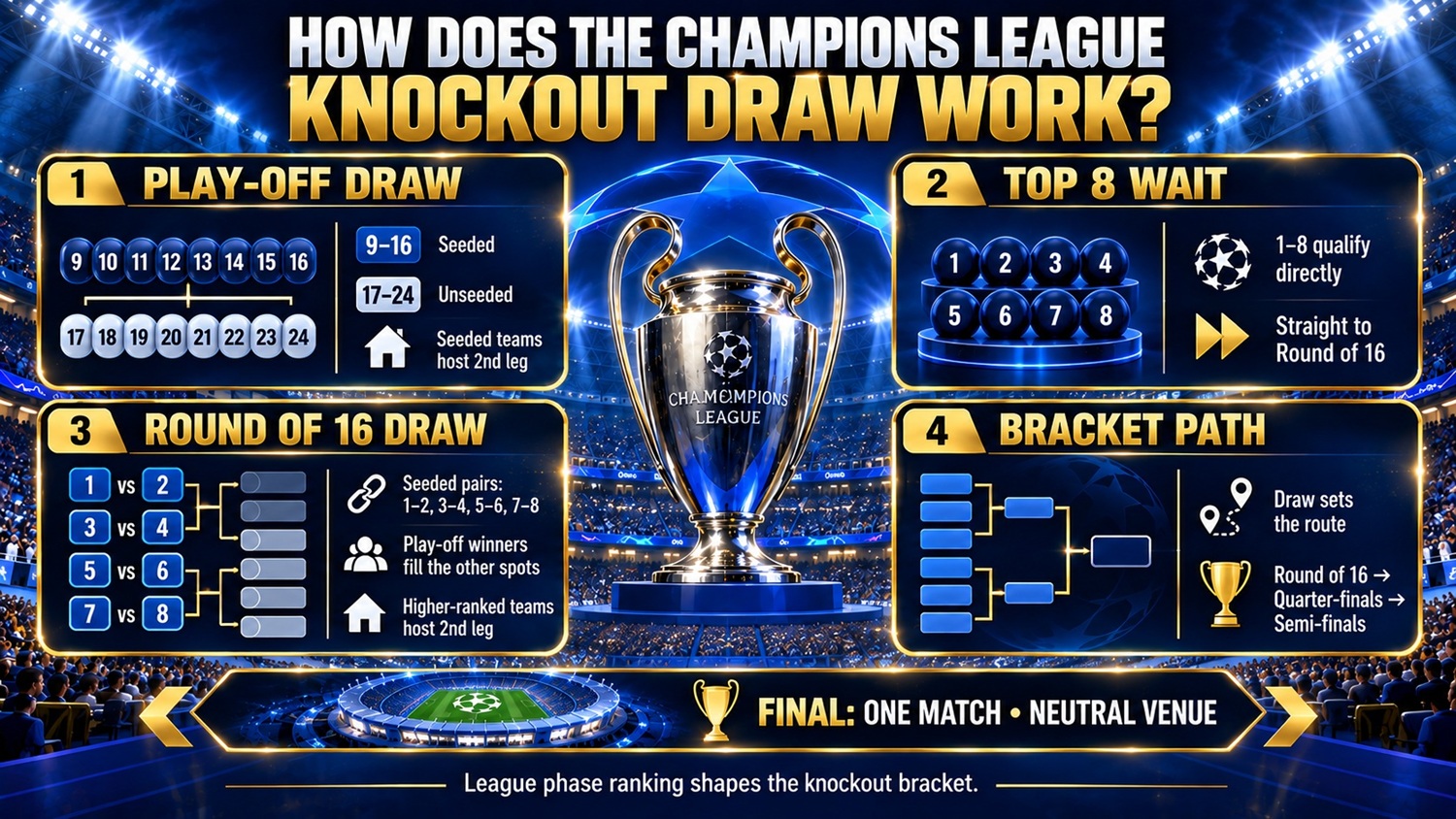 How Does the Champions League Knockout Draw Work?