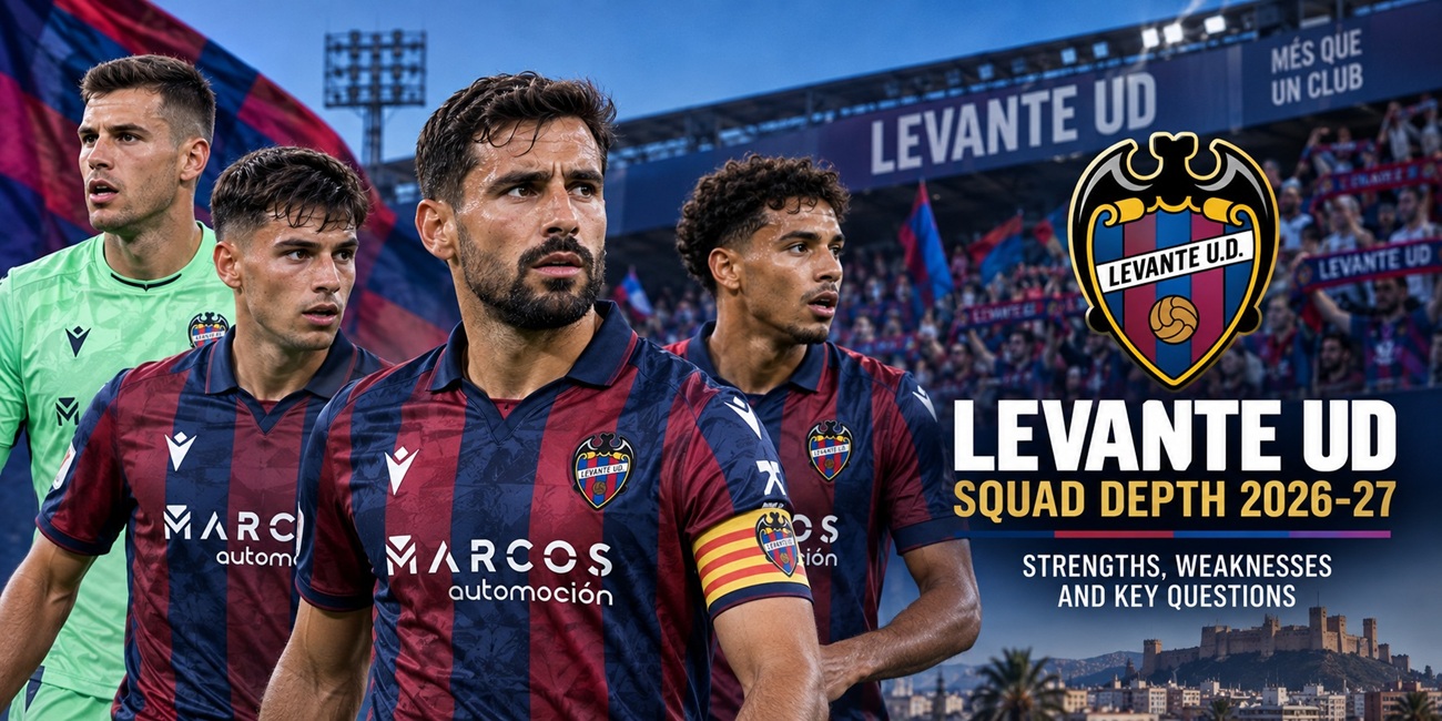 Levante UD Squad Depth 2026-27: Strengths, Weaknesses and Key Questions