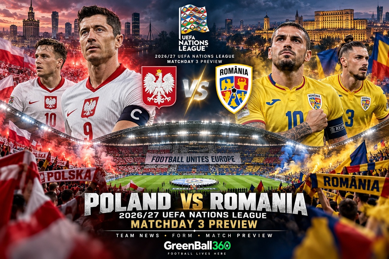 Poland vs Romania 2026-27 Nations League Matchday 3 Preview