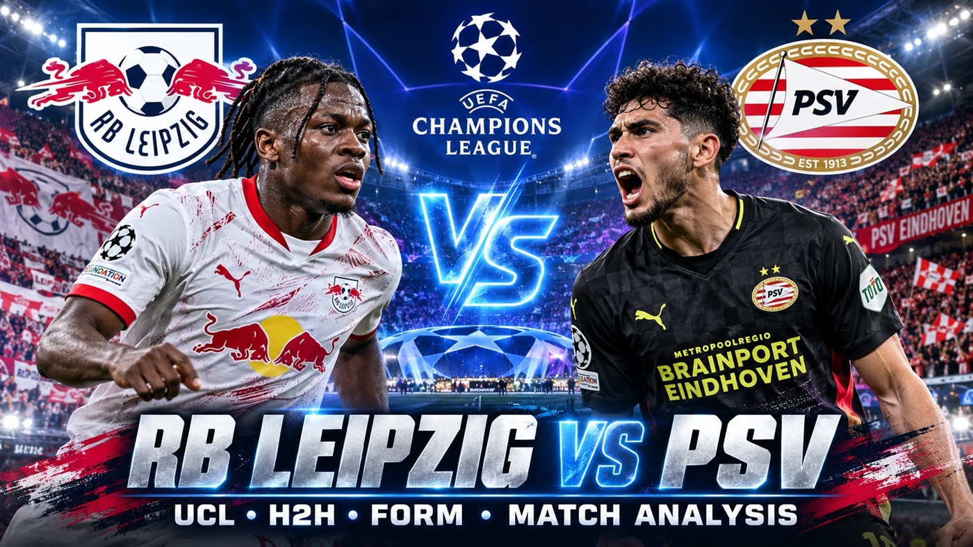 RB Leipzig vs PSV Eindhoven UCL 2026-27: Head-to-Head, Form and Match Analysis