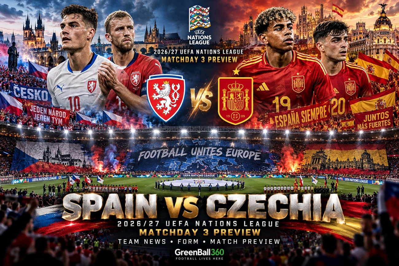 Spain vs Czechia 2026-27 Nations League Matchday 3 Preview
