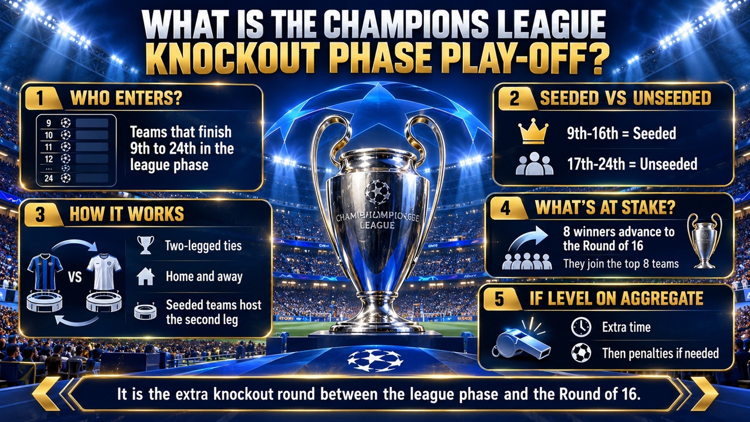What Is the Champions League Knockout Phase Play-Off?